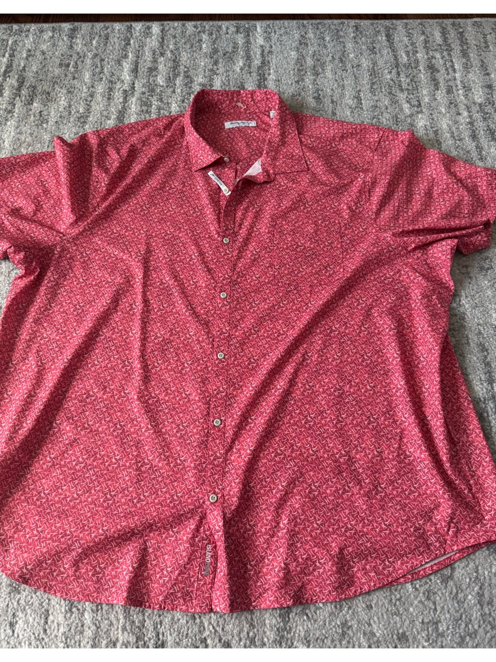Tommy Bahama Island Zone Men’s Red Shirt